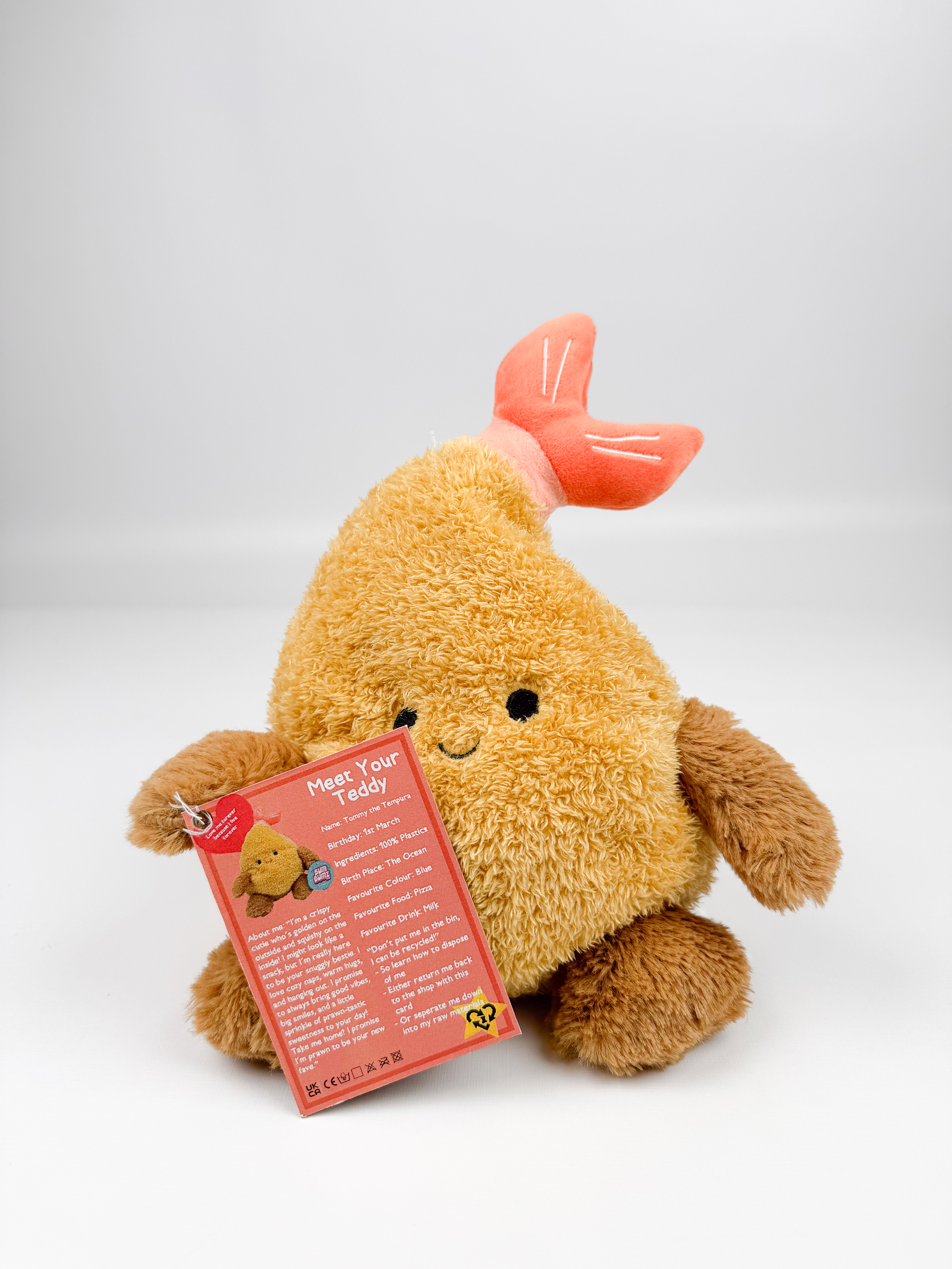Redesigned sustainability tags for soft toys