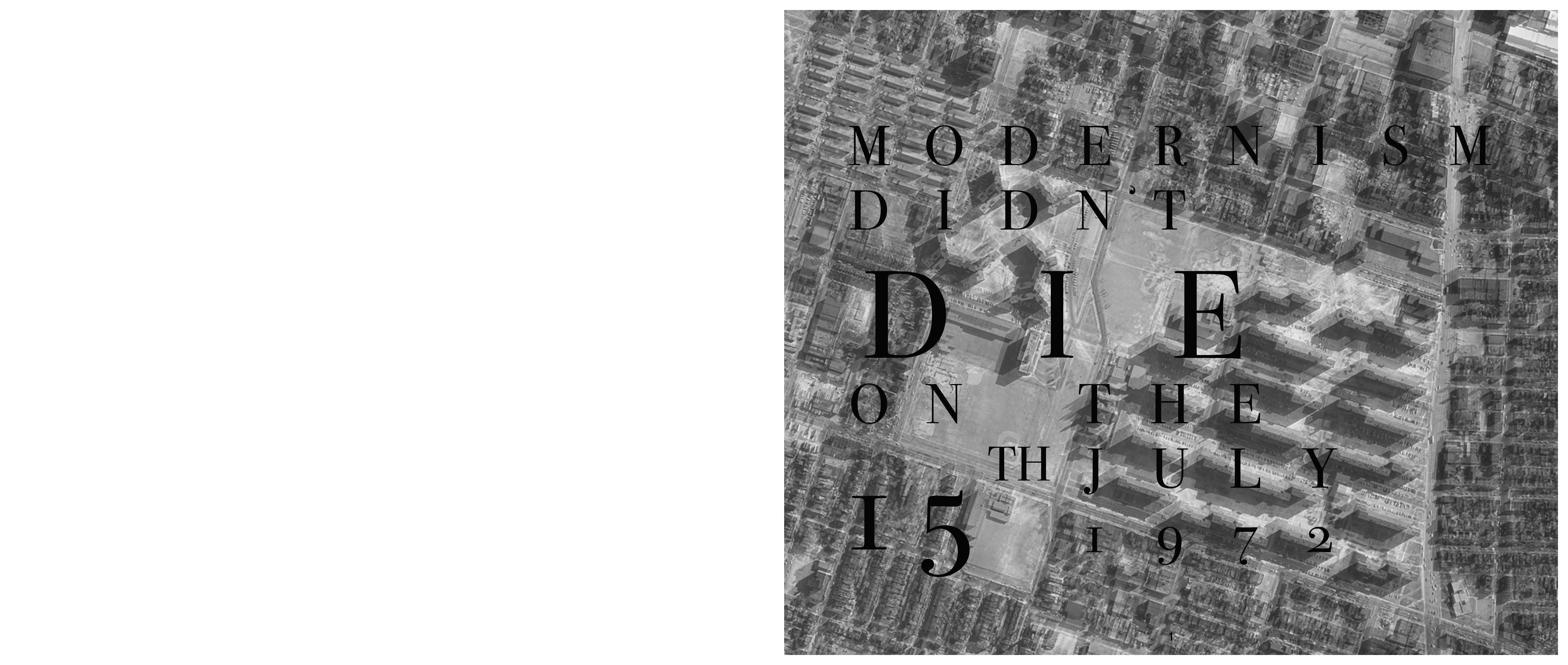 Modernism Didn’t Die — project image